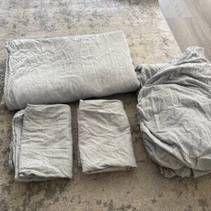 Grey Flannel L.L Bean Sheets